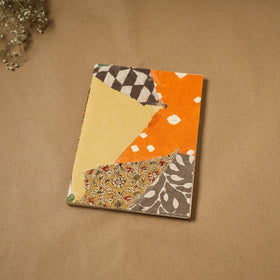 Patchwork fabric cover handmade paper notebook 80