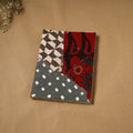 Patchwork fabric cover handmade paper notebook 89