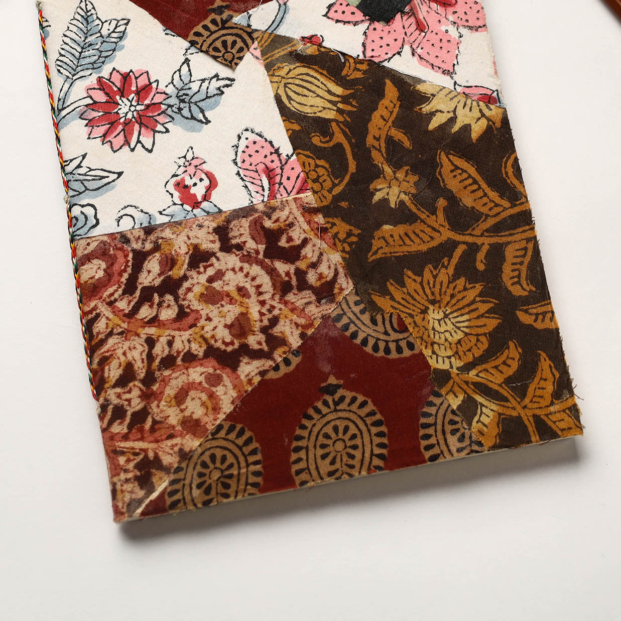 Buy Patchwork Fabric Cover Handmade Paper Notebook