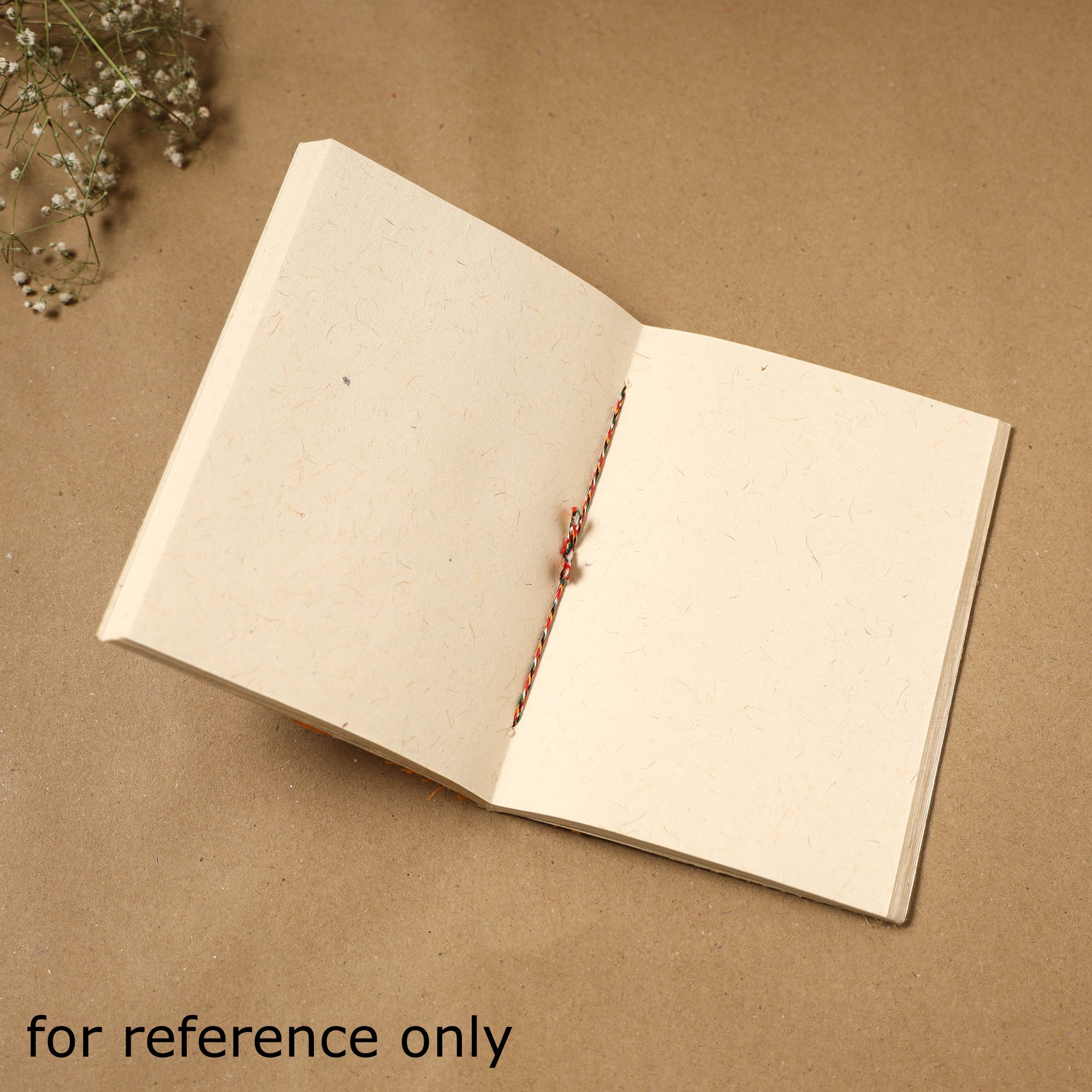 Patchwork fabric cover handmade paper notebook 91