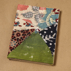 Patchwork fabric cover handmade paper notebook 94