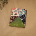 Patchwork fabric cover handmade paper notebook 94