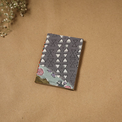 Patchwork fabric cover handmade paper notebook 98