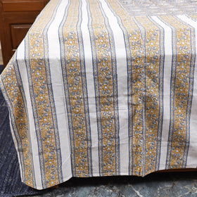 Patchwork hand double sanganeri bedsheet set (108 x 90 in)