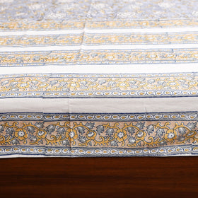 Patchwork hand double sanganeri bedsheet set (108 x 90 in)