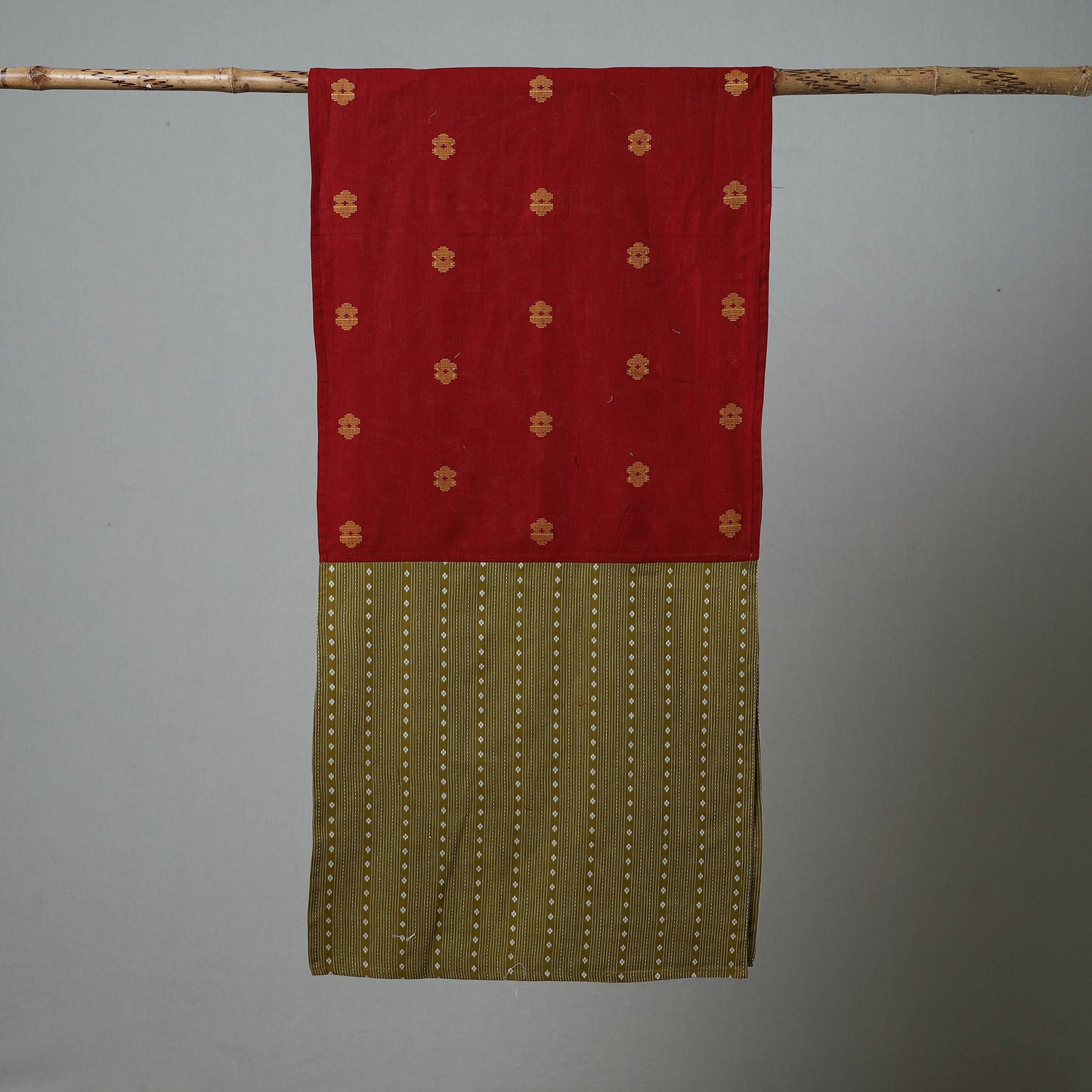 Buy Patchwork Jacquard Cotton Stole Online