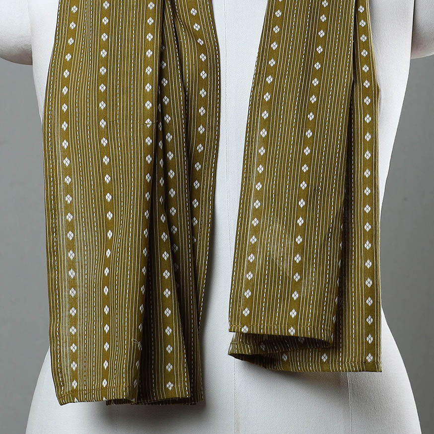 Buy Patchwork Jacquard Cotton Stole Online