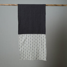 Multicolor - patchwork jacquard cotton stole 16