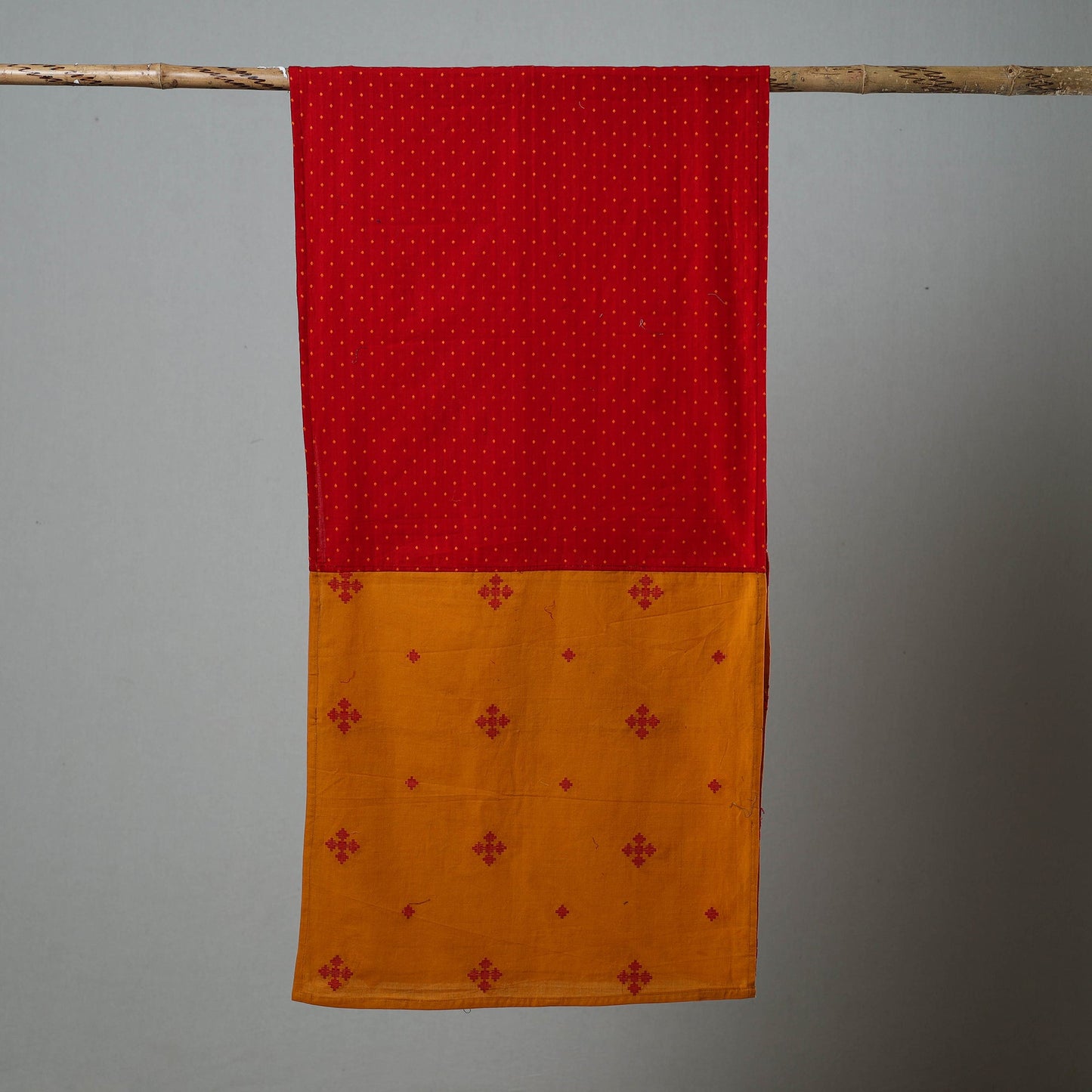 Buy Patchwork Jacquard Cotton Stole Online