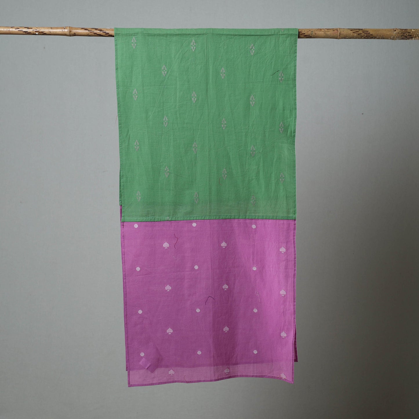  Patchwork Jacquard Cotton Stole 