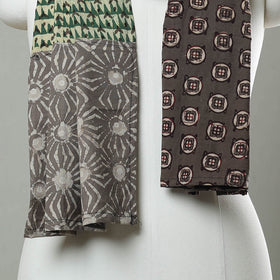 Patchwork Block Printed Cotton Stole