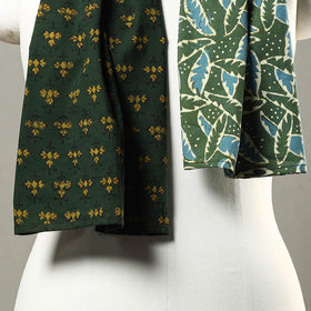 Patchwork Block Printed Cotton Stole