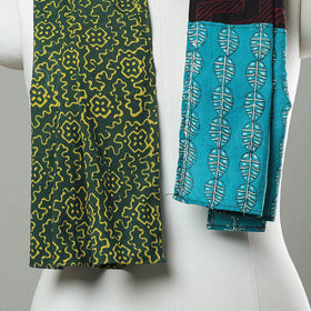 Patchwork Block Printed Cotton Stole