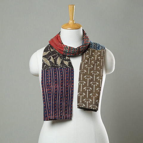 Patchwork Block Printed Cotton Stole