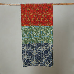  Patchwork Cotton Block Printed Stole 01 Online at iTokri.com