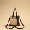 Buy Multicolor Patchwork Quilted Cotton Handmade Sling Bag