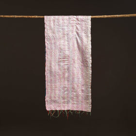 Multicolor - patchwork reversible silk bengal hand kantha