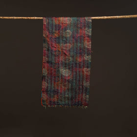 Multicolor - patchwork reversible silk bengal hand kantha