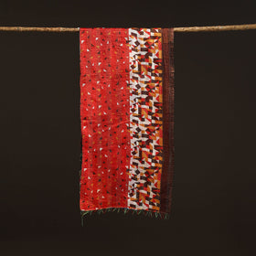 Multicolor - patchwork reversible silk bengal hand kantha