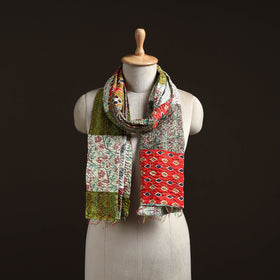 Multicolor - patchwork reversible silk bengal hand kantha