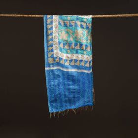 Multicolor - patchwork reversible silk bengal hand kantha