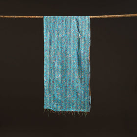 Multicolor - patchwork reversible silk bengal hand kantha