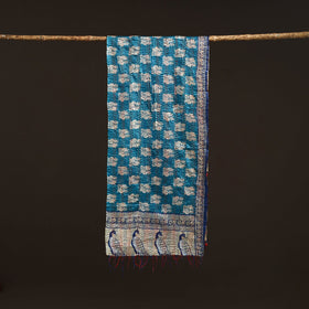 Multicolor - patchwork reversible silk bengal hand kantha