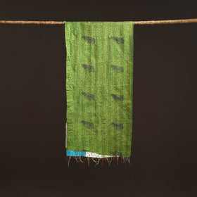 Multicolor - patchwork reversible silk bengal hand kantha