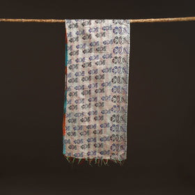 Multicolor - patchwork reversible silk bengal hand kantha