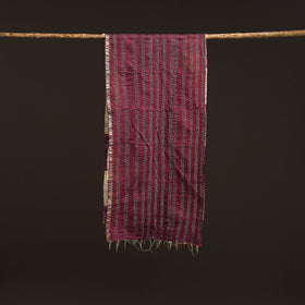 Multicolor - patchwork reversible silk bengal hand kantha