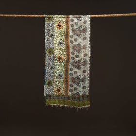 Multicolor - patchwork reversible silk bengal hand kantha