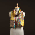 Multicolor - patchwork reversible silk bengal hand kantha