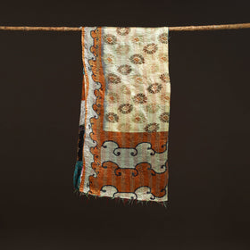 Multicolor - patchwork reversible silk bengal hand kantha