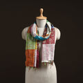 Multicolor - patchwork reversible silk bengal hand kantha