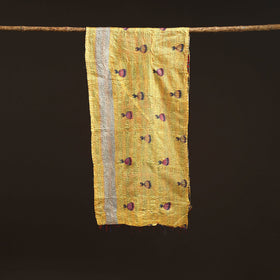 Multicolor - patchwork reversible silk bengal hand kantha