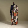 Multicolor - patchwork reversible silk bengal kantha work