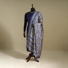 Multicolor - patchwork reversible silk bengal kantha work