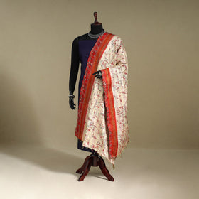 Multicolor - patchwork reversible silk bengal kantha work