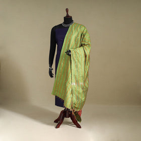 Multicolor - patchwork reversible silk bengal kantha work