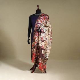 Multicolor - patchwork reversible silk bengal kantha work