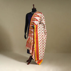 Multicolor - patchwork reversible silk bengal kantha work