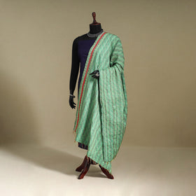 Multicolor - patchwork reversible silk bengal kantha work