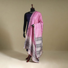Multicolor - patchwork reversible silk bengal kantha work