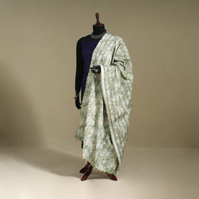 Multicolor - patchwork reversible silk bengal kantha work