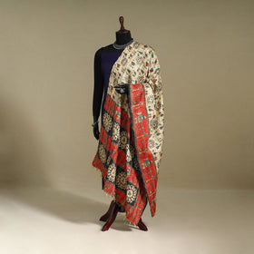 Multicolor - patchwork reversible silk bengal kantha work