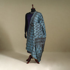 Multicolor - patchwork reversible silk bengal kantha work