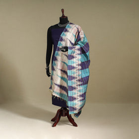 Multicolor - patchwork reversible silk bengal kantha work