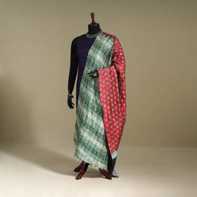 Multicolor - patchwork reversible silk bengal kantha work