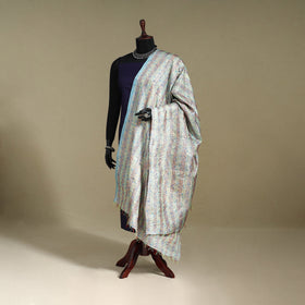 Multicolor - patchwork reversible silk bengal kantha work