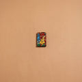 Patua handpainted wooden fridge magnet 133 - handcrafted